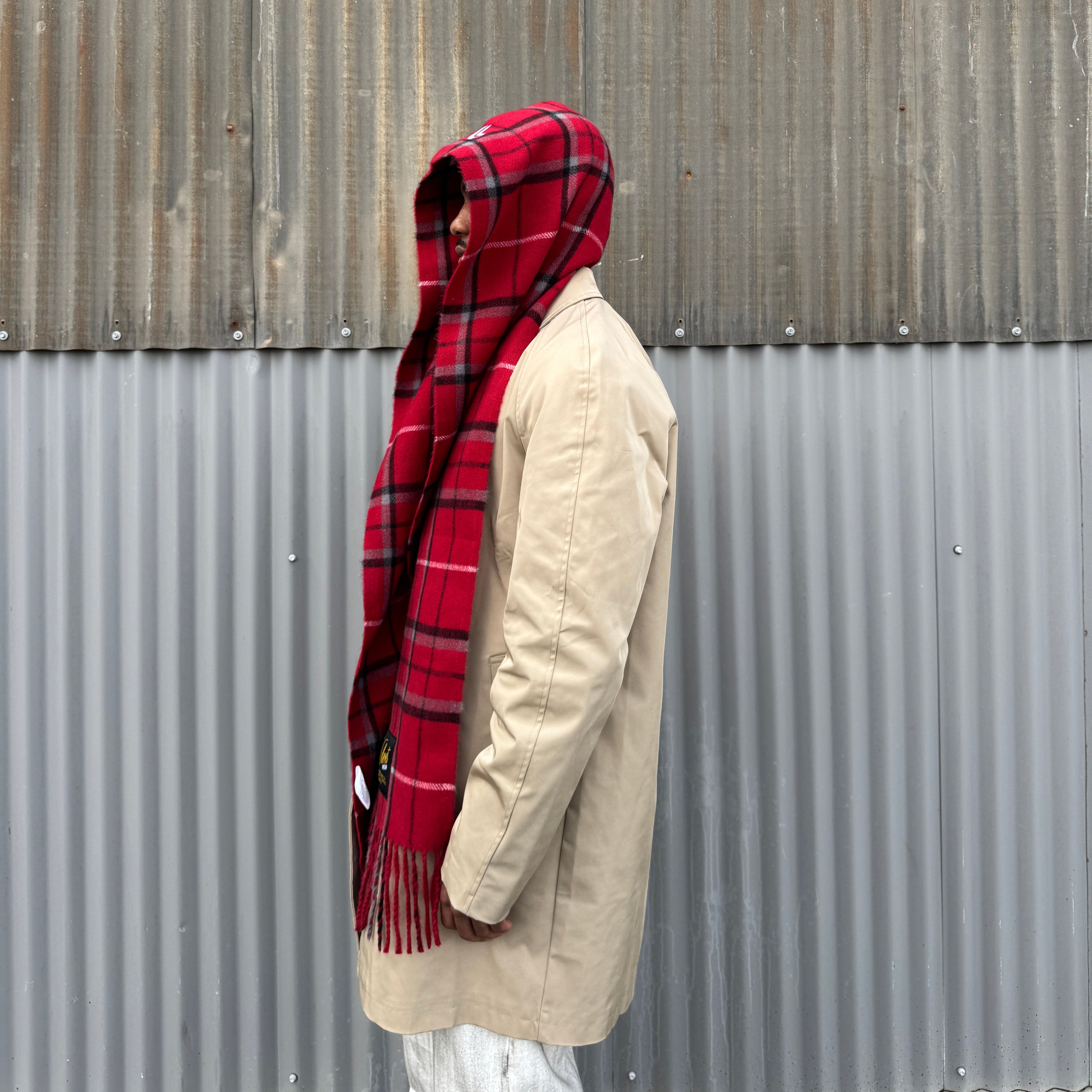 HYBRID SCARF [CHERRY]